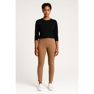 FLX Size S Tan Pull On Slim Leg Pants